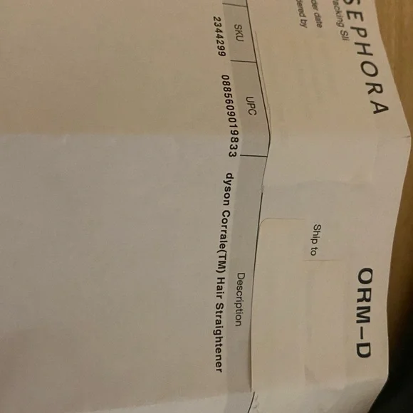 Dyson Corrale Hair Straightener in Black and Magenta with box from Sephora - Picture 9 of 9